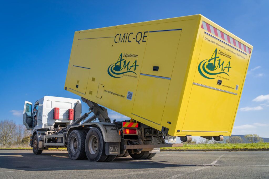 berce+camion-1 CMIC-QE de AMA Environnement à Angers