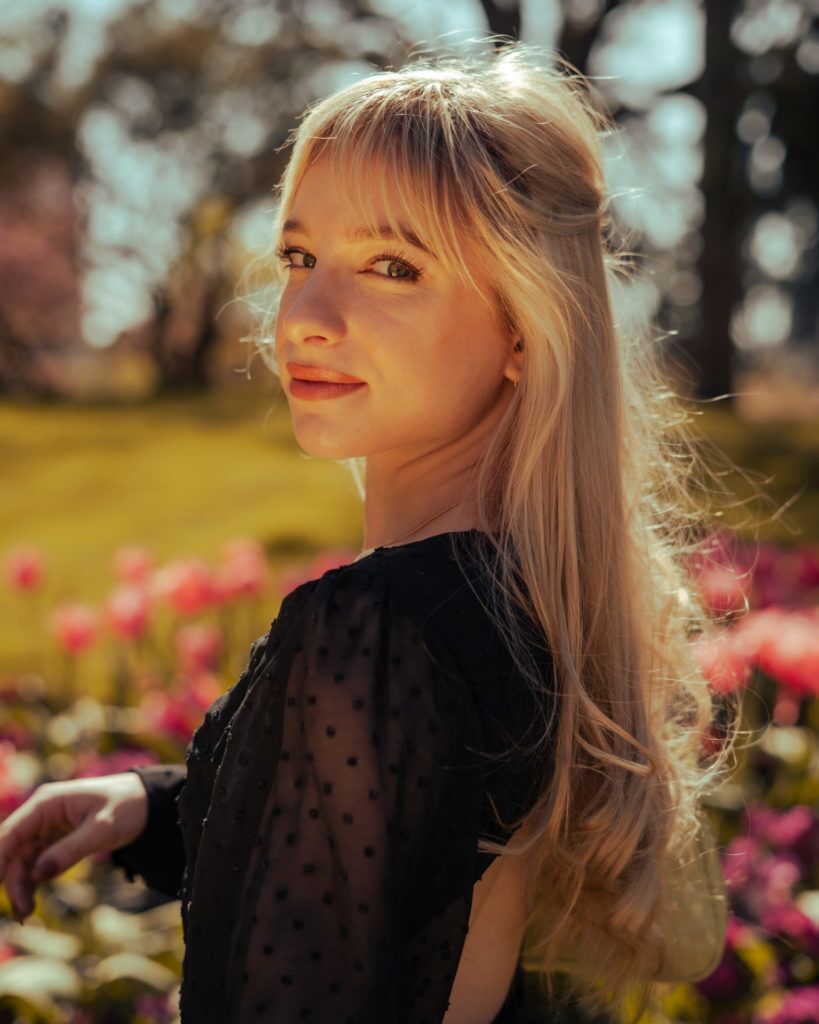 frederique-24 Portrait de Frédérique au jardin des plantes